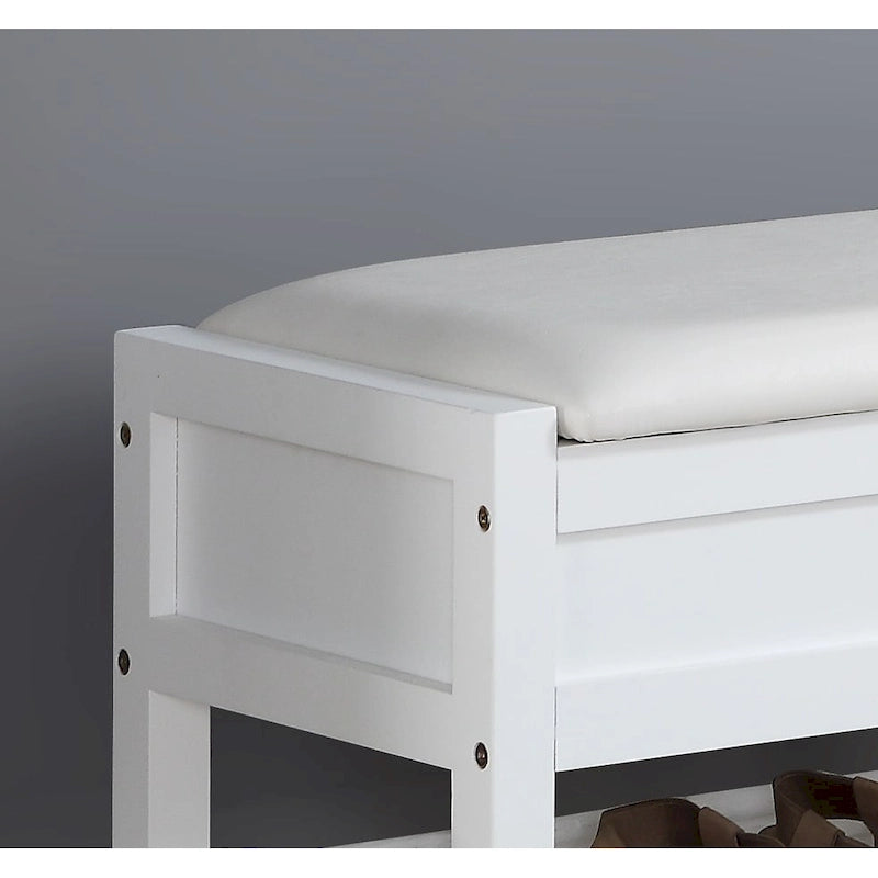 Seating Bench with Shoe Storage, Espresso