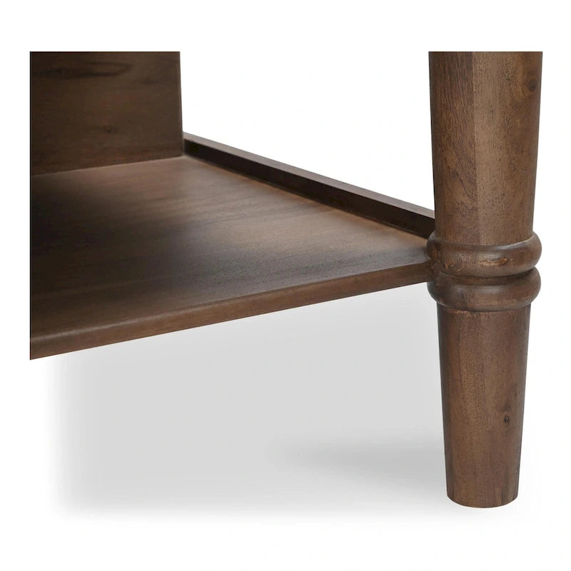 Îlot de cuisine en bois avec rangement - 72W x40.5D x36.5H
