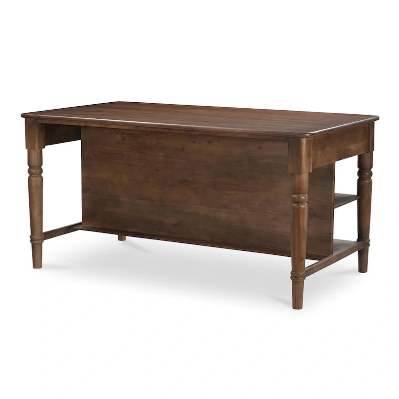 Îlot de cuisine en bois avec rangement - 72W x40.5D x36.5H