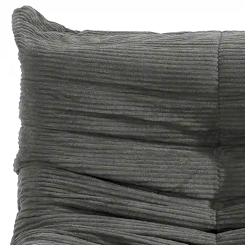 Bean Bag Chairs Single Sofa with Foam Filling, Lazy Floor Sofa for Adults & Kids