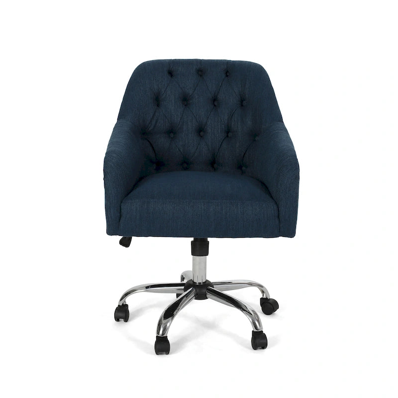 Upholstered Swivel Office Chair