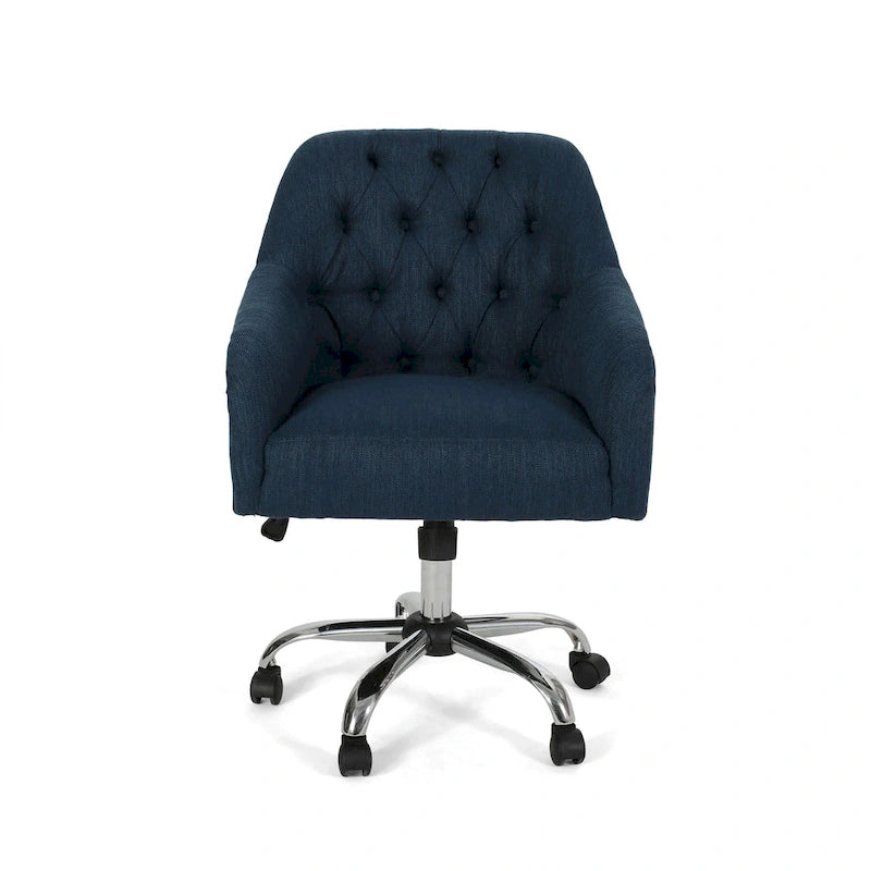 Upholstered Swivel Office Chair