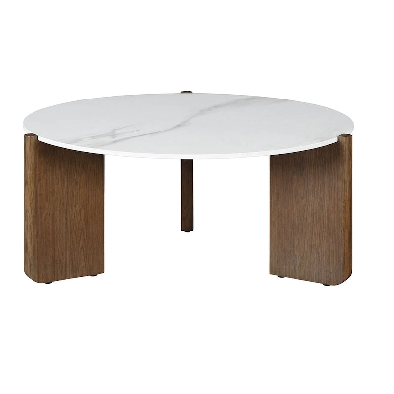 Sintered Stone Top Cocktail Table