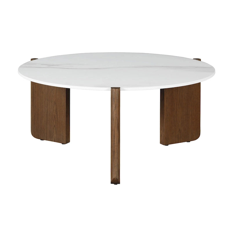 Sintered Stone Top Cocktail Table