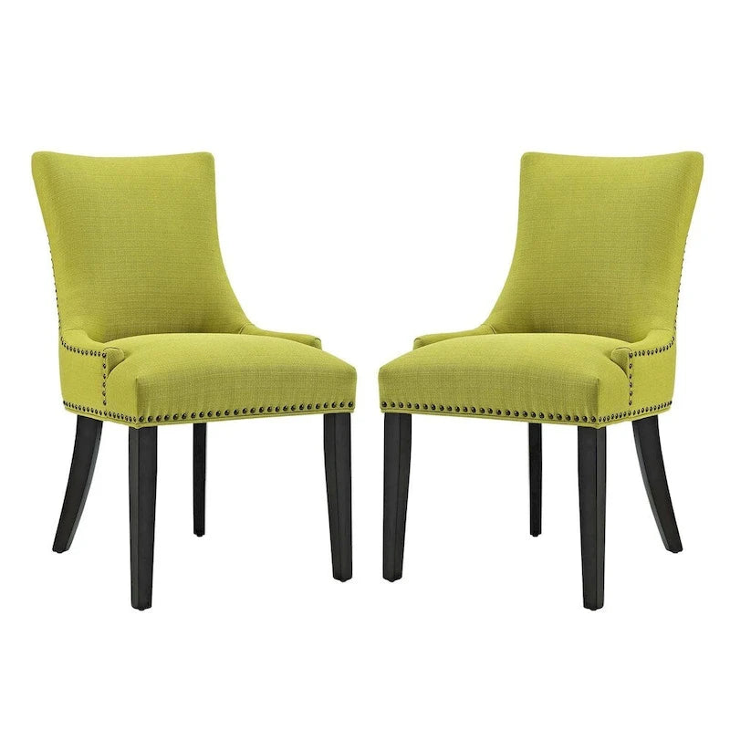 Set of 2 Fabric Dining Side Chair