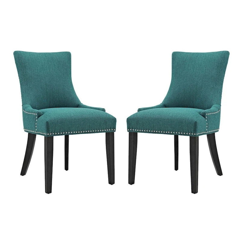 Set of 2 Fabric Dining Side Chair