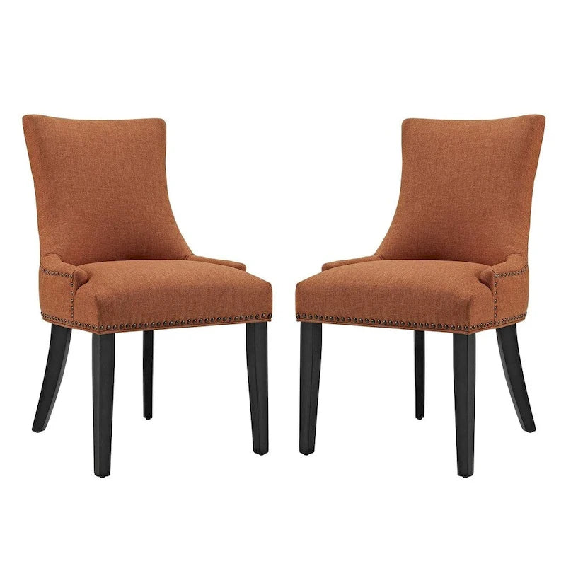 Set of 2 Fabric Dining Side Chair