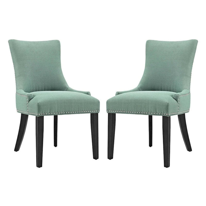 Set of 2 Fabric Dining Side Chair