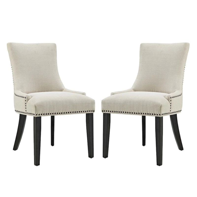 Set of 2 Fabric Dining Side Chair