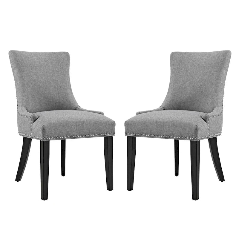 Set of 2 Fabric Dining Side Chair