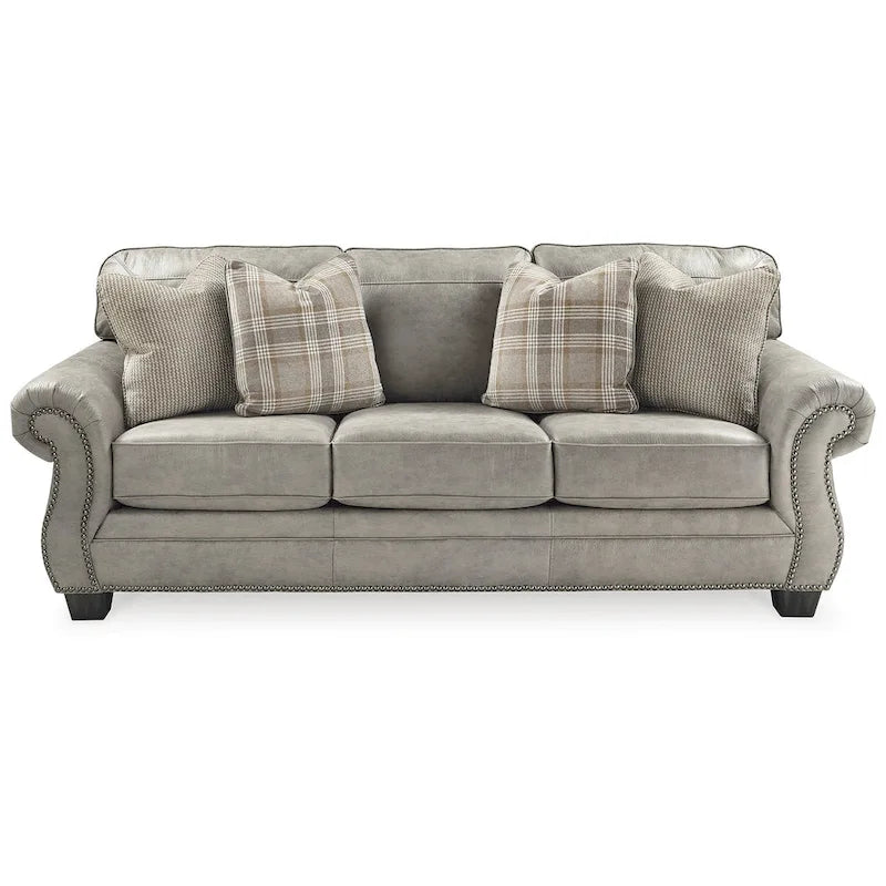 Steel Sofa - 91 W x 38 D x 38 H