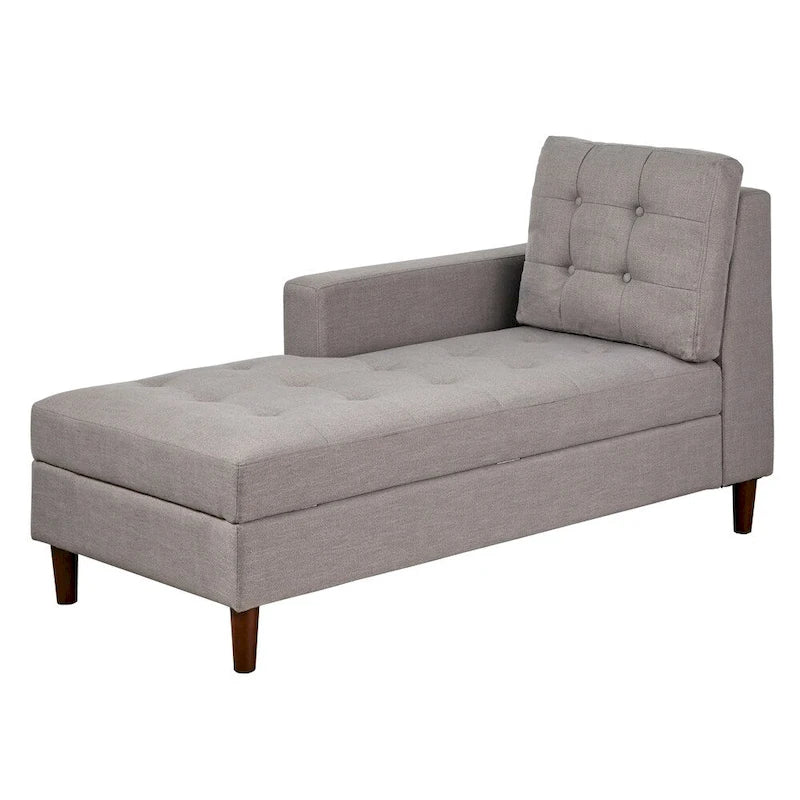 Storage Chaise with Inner Storage