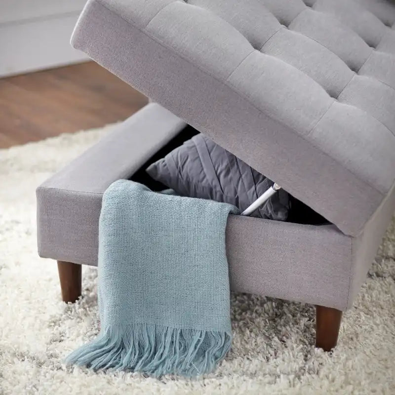 Storage Chaise with Inner Storage