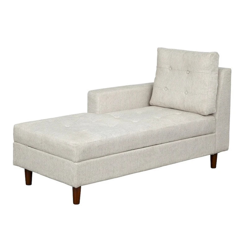 Storage Chaise with Inner Storage