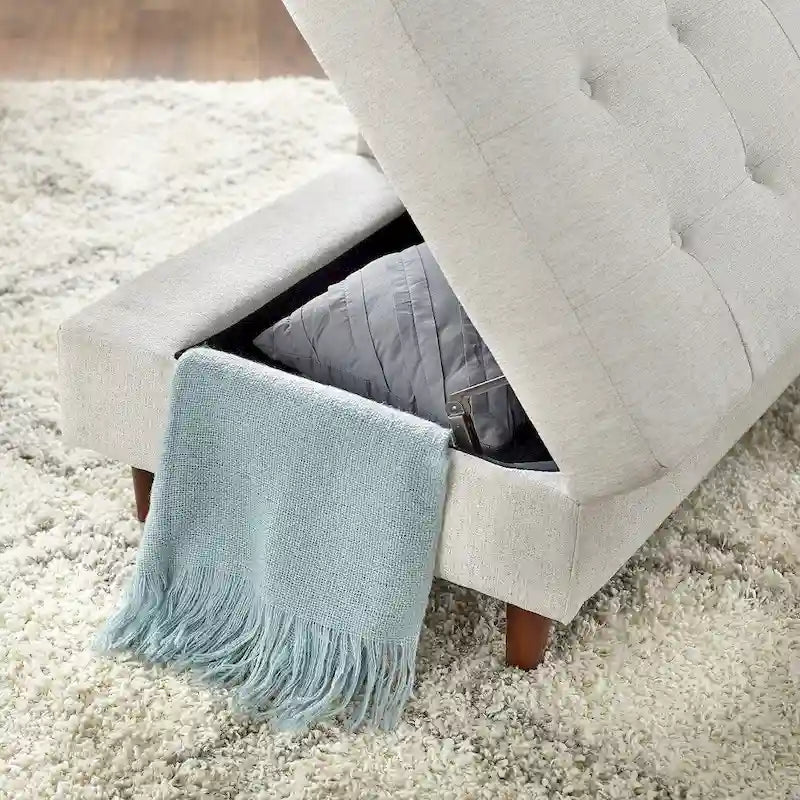 Storage Chaise with Inner Storage