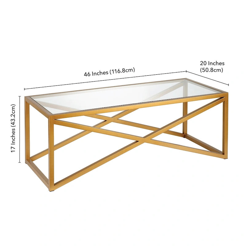 Blackened Bronze Coffee Table