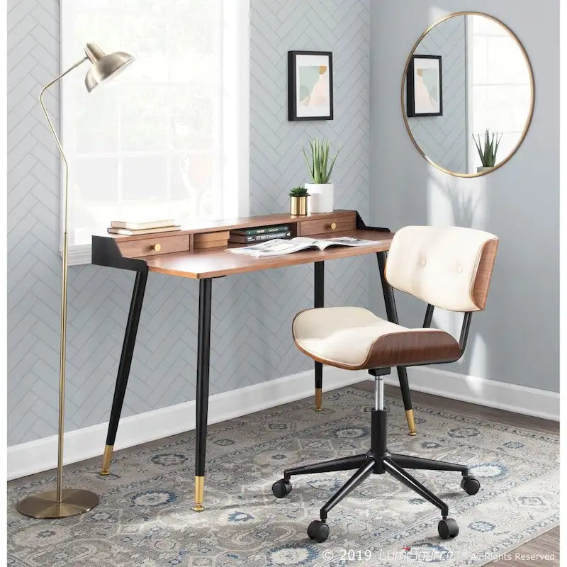 Simple Mid-century Modern Office Chair