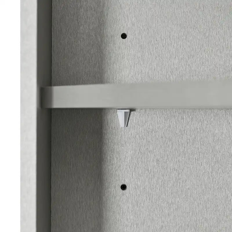Tall Freestanding Bathroom Cabinet Corner Storage Cabinet with Doors and Adjustable Shelves