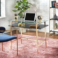 Mid-Century Glass Desk