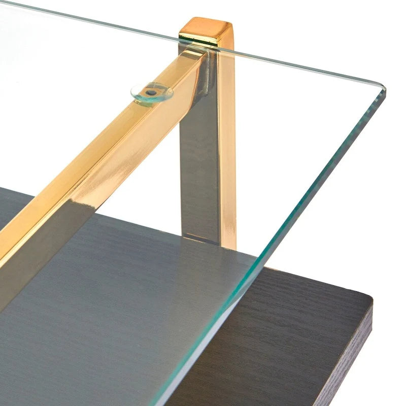 Mid-Century Glass Desk