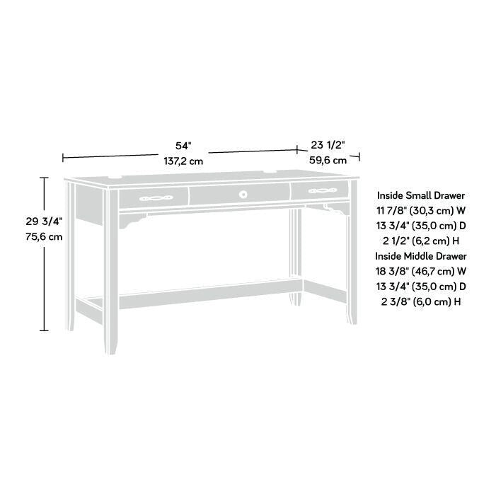 Country 54" Writing Desk