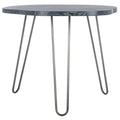 Wood Top Grey / White Wash Dining Table - 39.4" x 35.4" x 29.9"